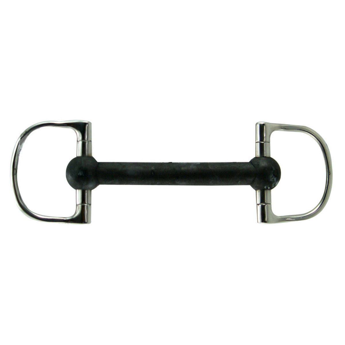 Coronet Rubber Mullen Mouth Dee Ring Bit
