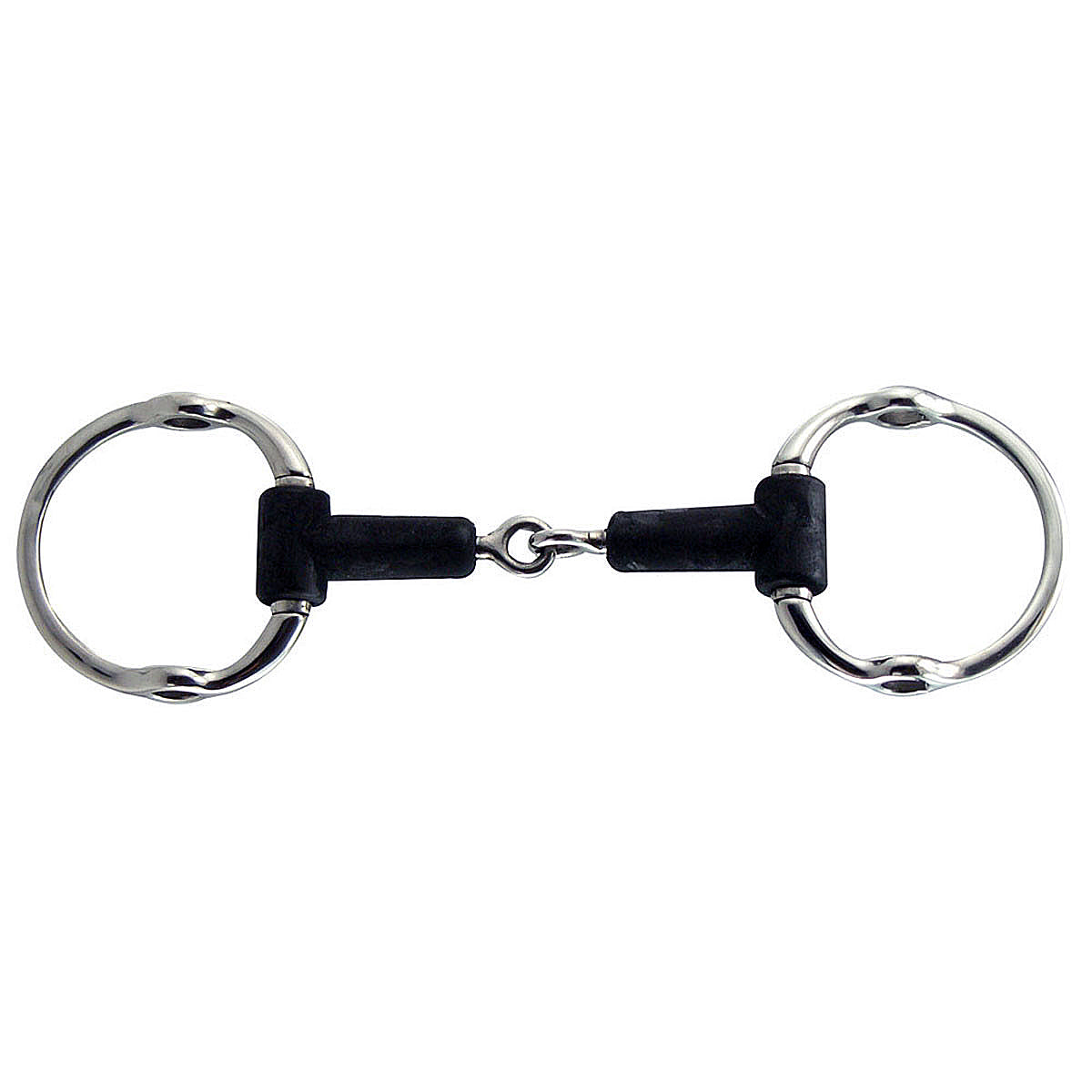 Coronet Jointed Rubber Mouth Gag Bit