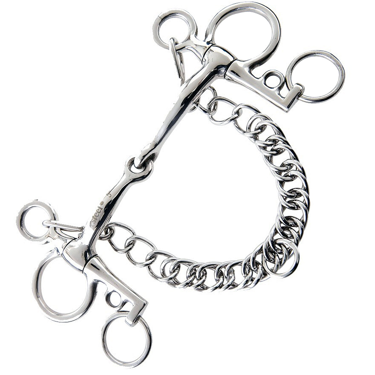 Korsteel Stainless Steel Tom Thumb Pelham Bit