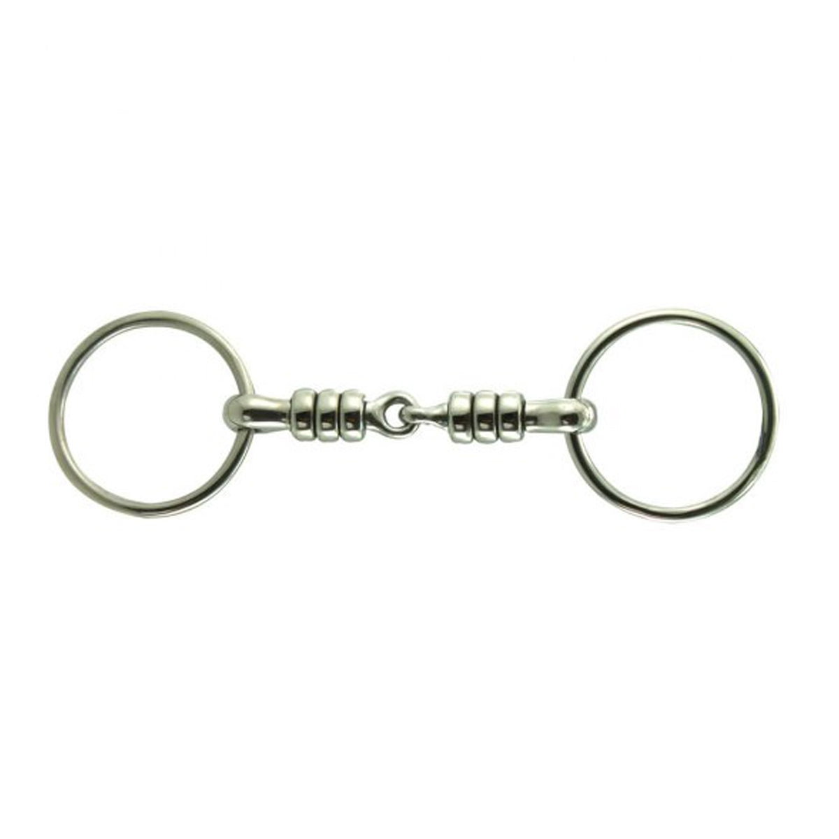 Coronet Loose Ring Cherry Roller Snaffle Bit