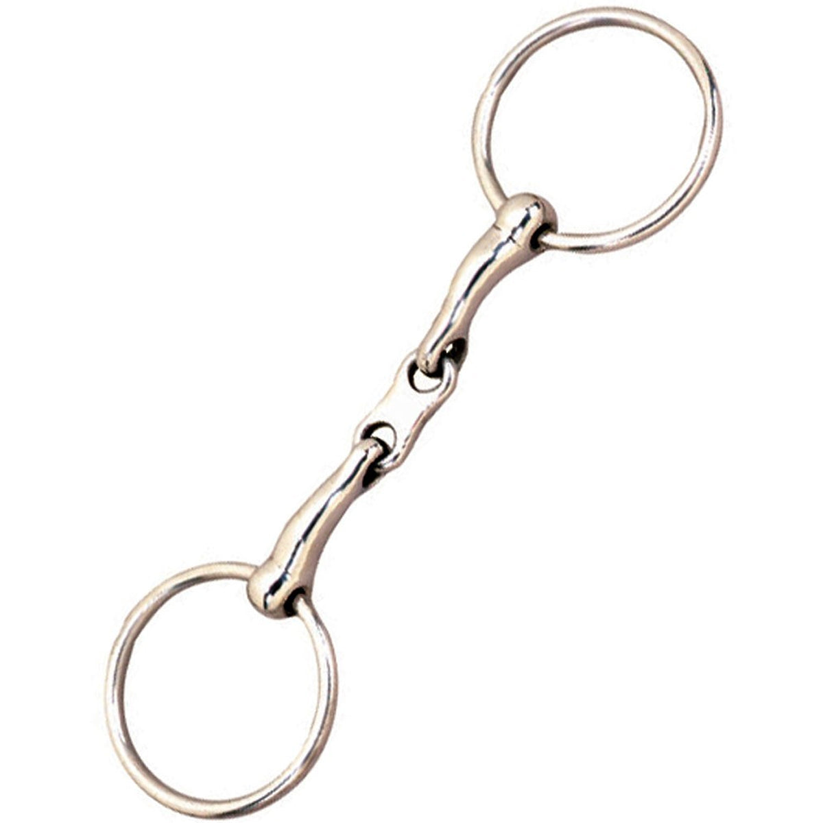 Korsteel Stainless Steel French Link Loose Ring Snaffle Bit