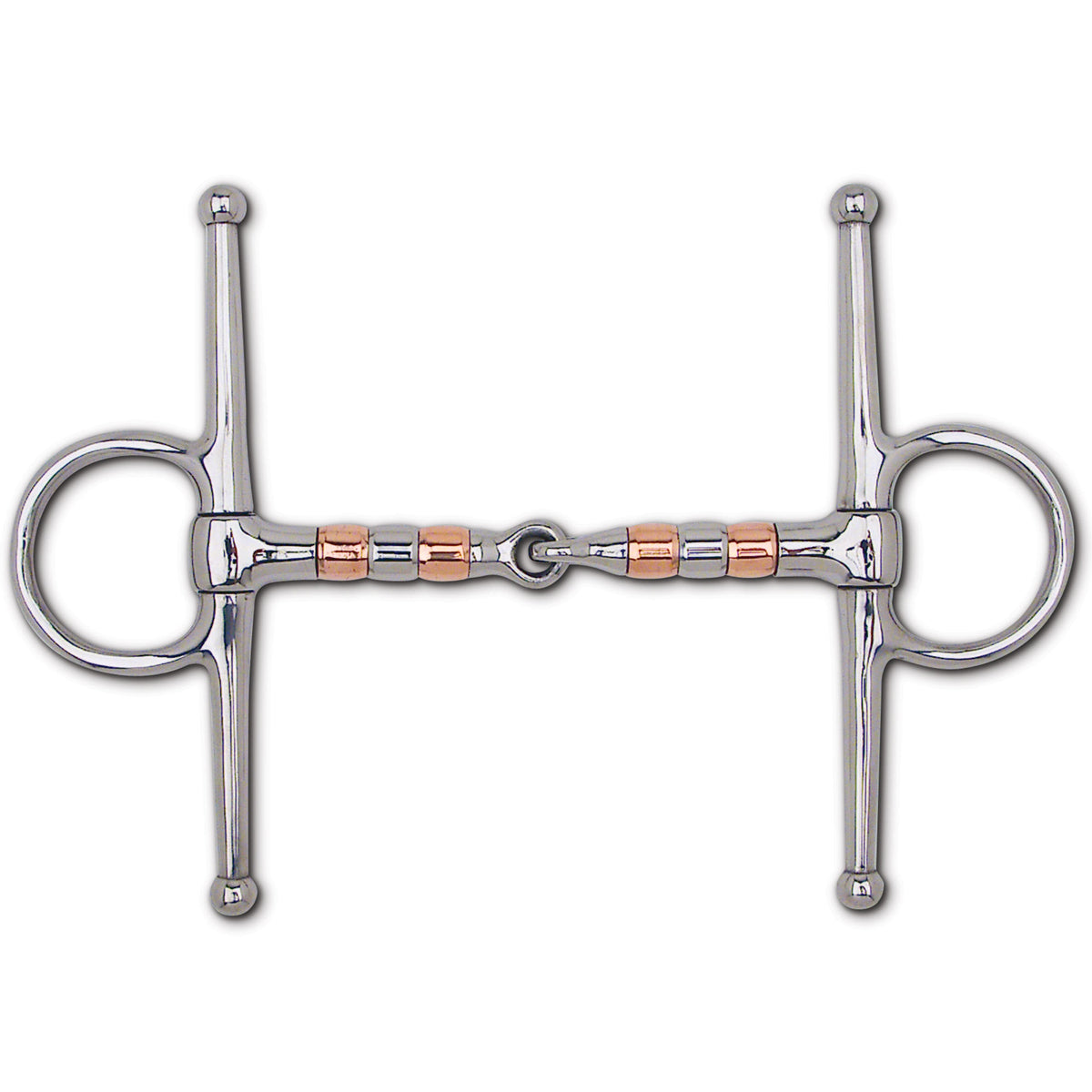 Toklat Full Cheek Roller Snaffle Bit
