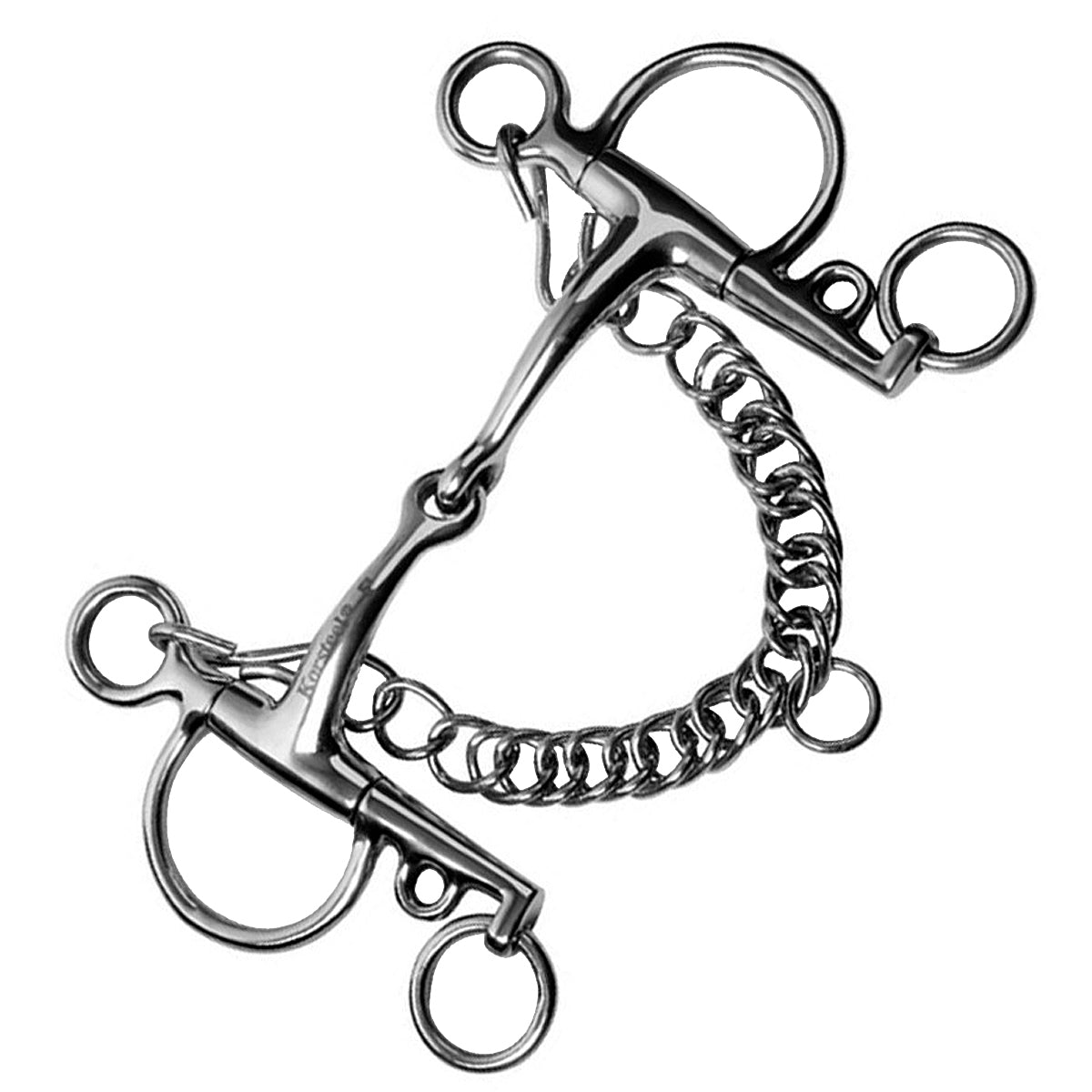 JP Korsteel Stainless Steel Jointed Pelham Bit