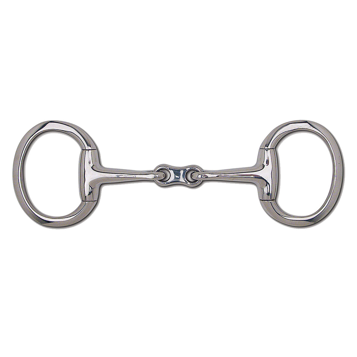Toklat 16 mm Stainless Steel French Link Snaffle Eggbutt Bit