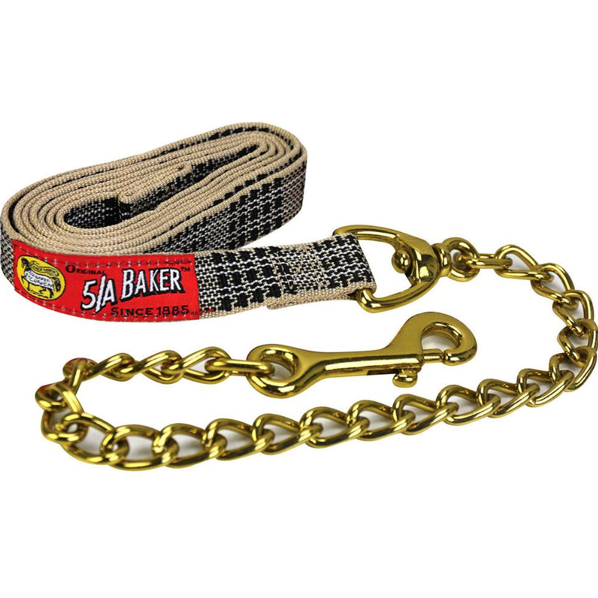 5/A Baker Lead with Chain | Farm House Tack