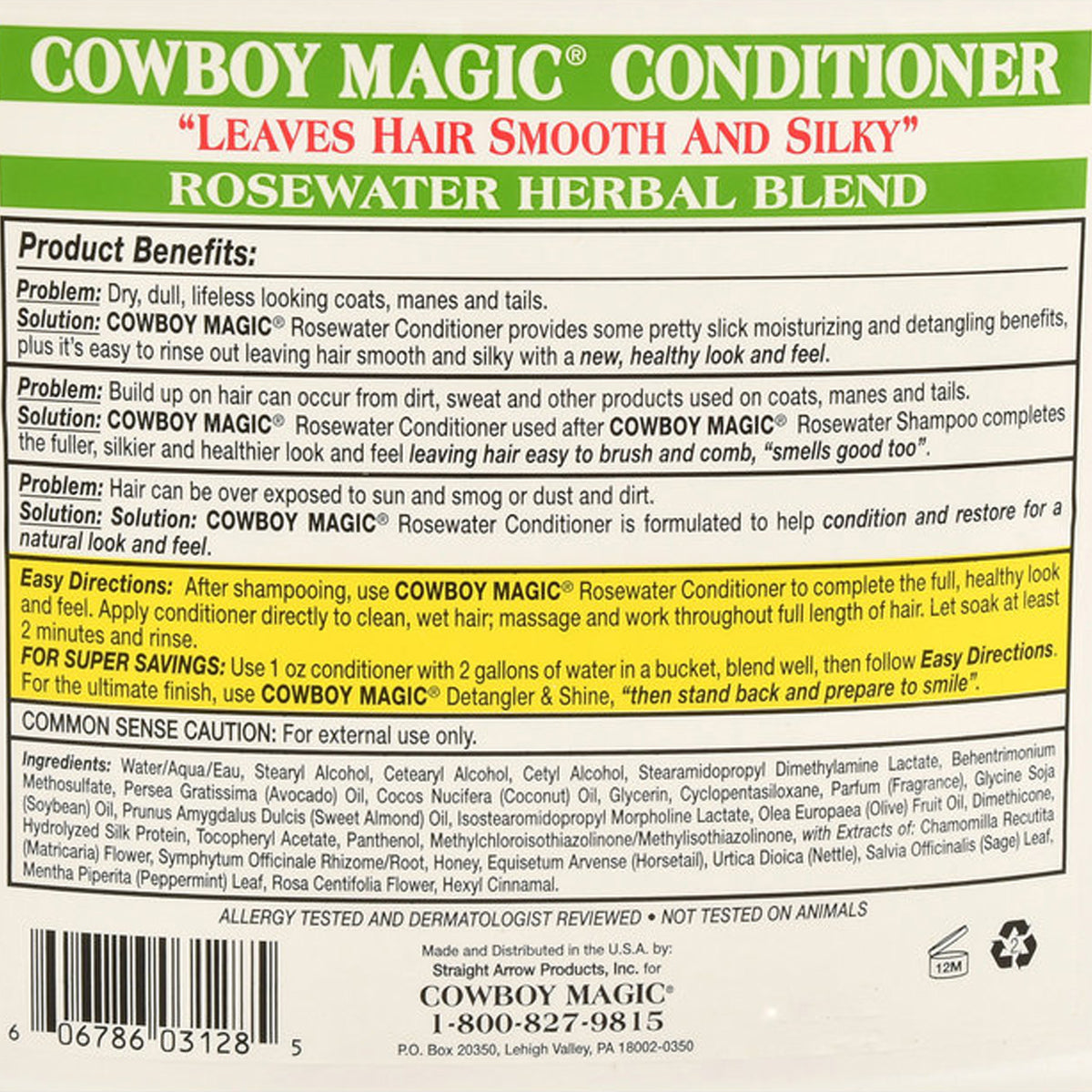 Cowboy Magic Rosewater Shampoo & Conditioner
