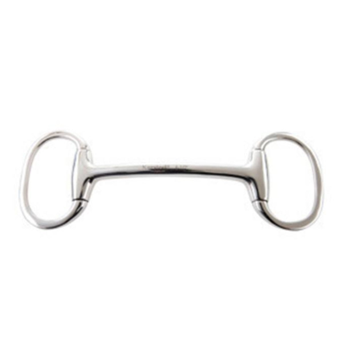 Korsteel Stainless Steel Mullen Mouth Eggbutt Snaffle Bit