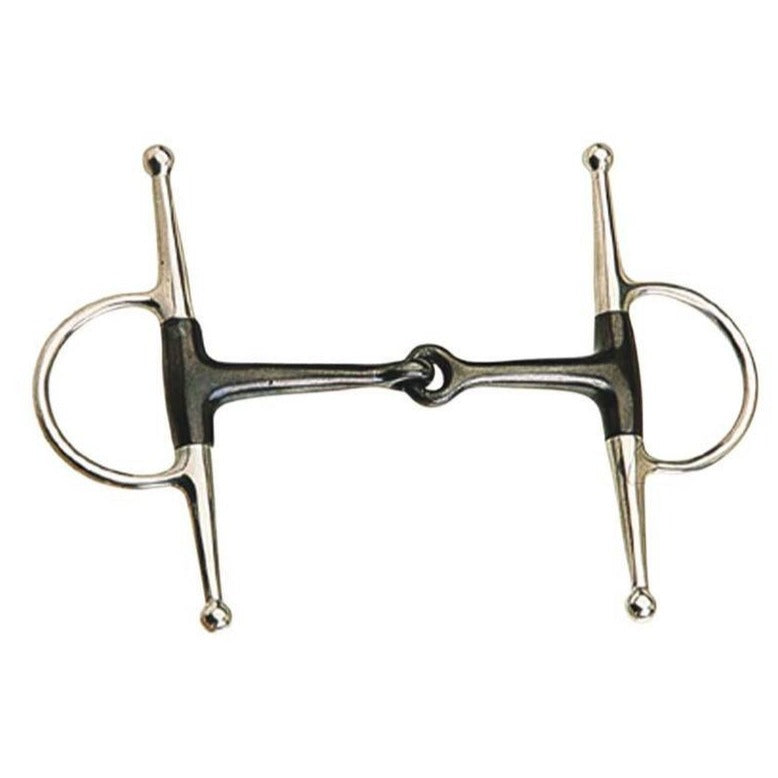 Korsteel Sweet Iron Jointed Full Cheek Snaffle Bit