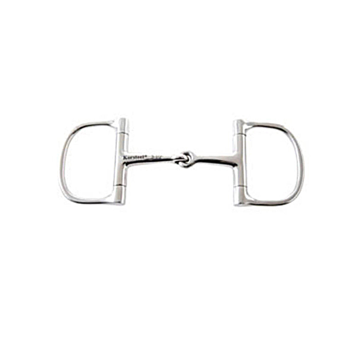 Korsteel Stainless Steel Barrel Dee Ring Snaffle Bit