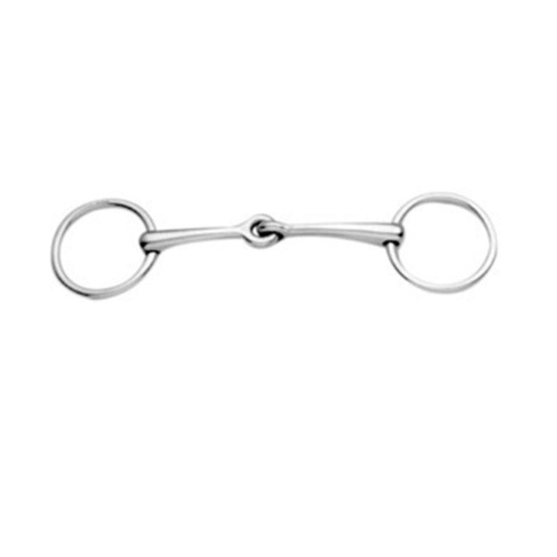 Korsteel Stainless Steel 2" Bradoon Loose Ring Snaffle Bit