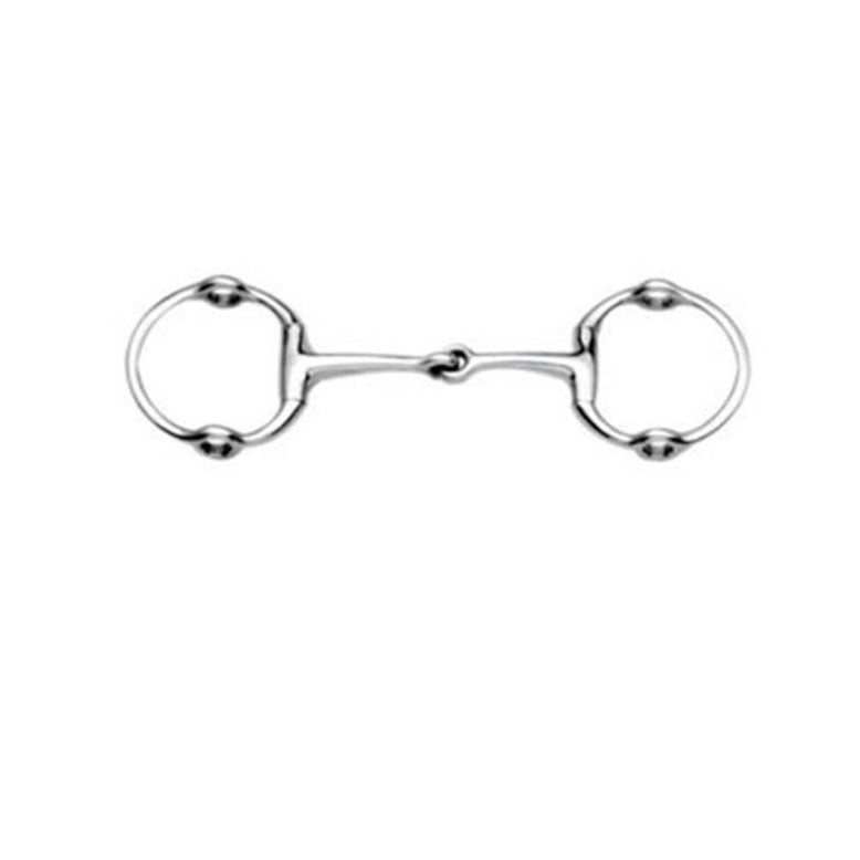Korsteel Stainless Steel Jointed Eggbutt Gag Bit