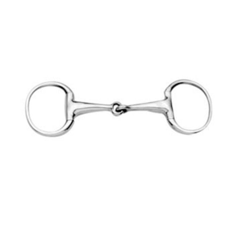 Korsteel Hollow Mouth Lightweight 19MM Eggbutt Snaffle Bit
