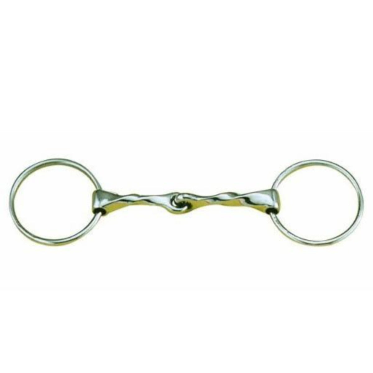 Centaur Stainless Steel Slow Twist Loose Ring 65mm Snaffle Bit