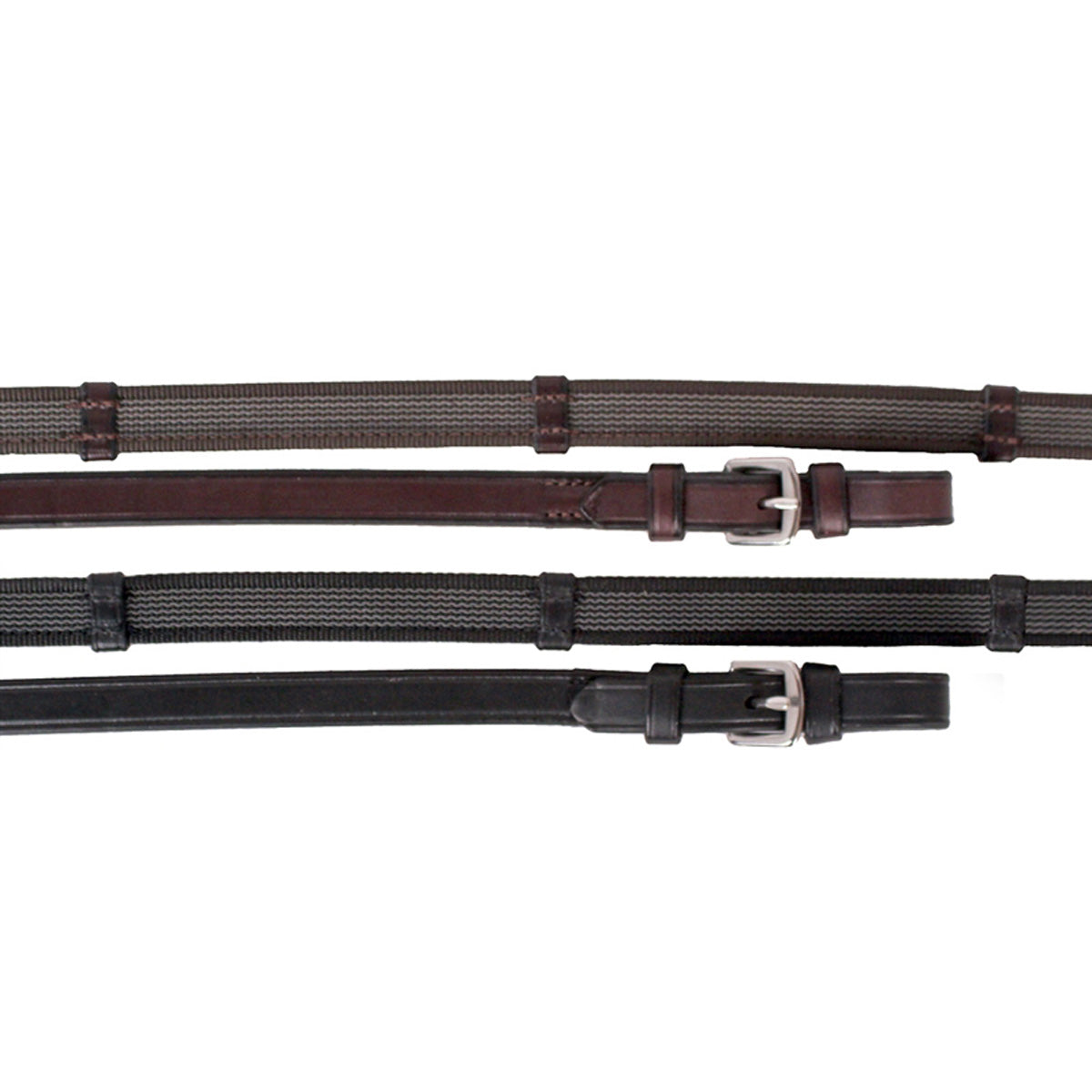 Nunn Finer Sure Grip Reins with Hand Stops