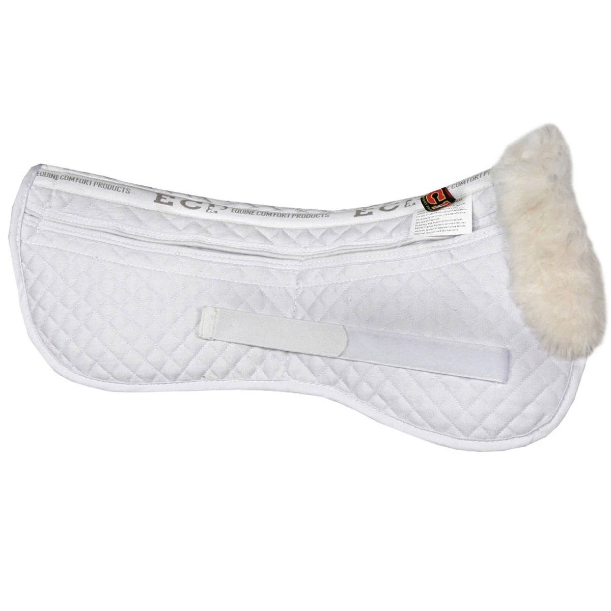 ECP Sheepskin Correction Half Pad with Memory Foam