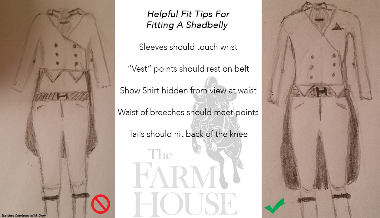 How to fit a hunter shadbelly