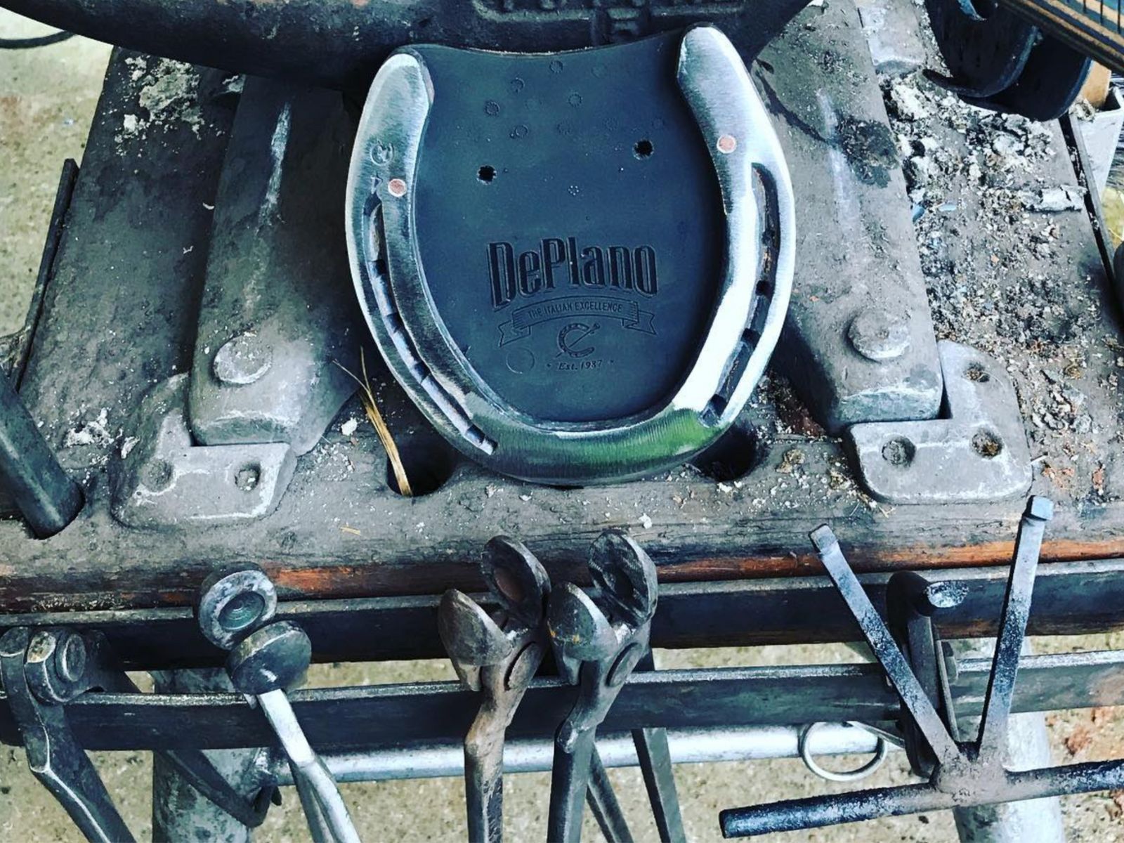Horseshoe and farrier tools Horseshoe and farrier tools