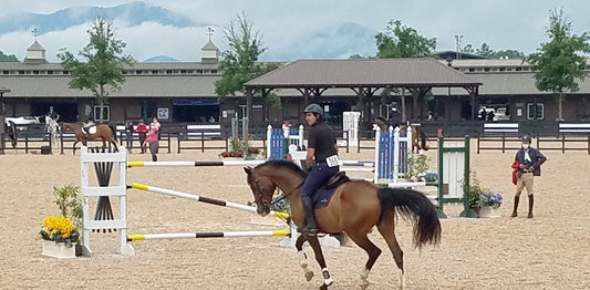The new normal of horse showing during COVID-19. 