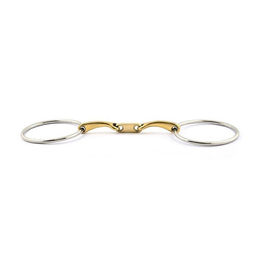 Jump'in Flat French Link Loose Ring Bit