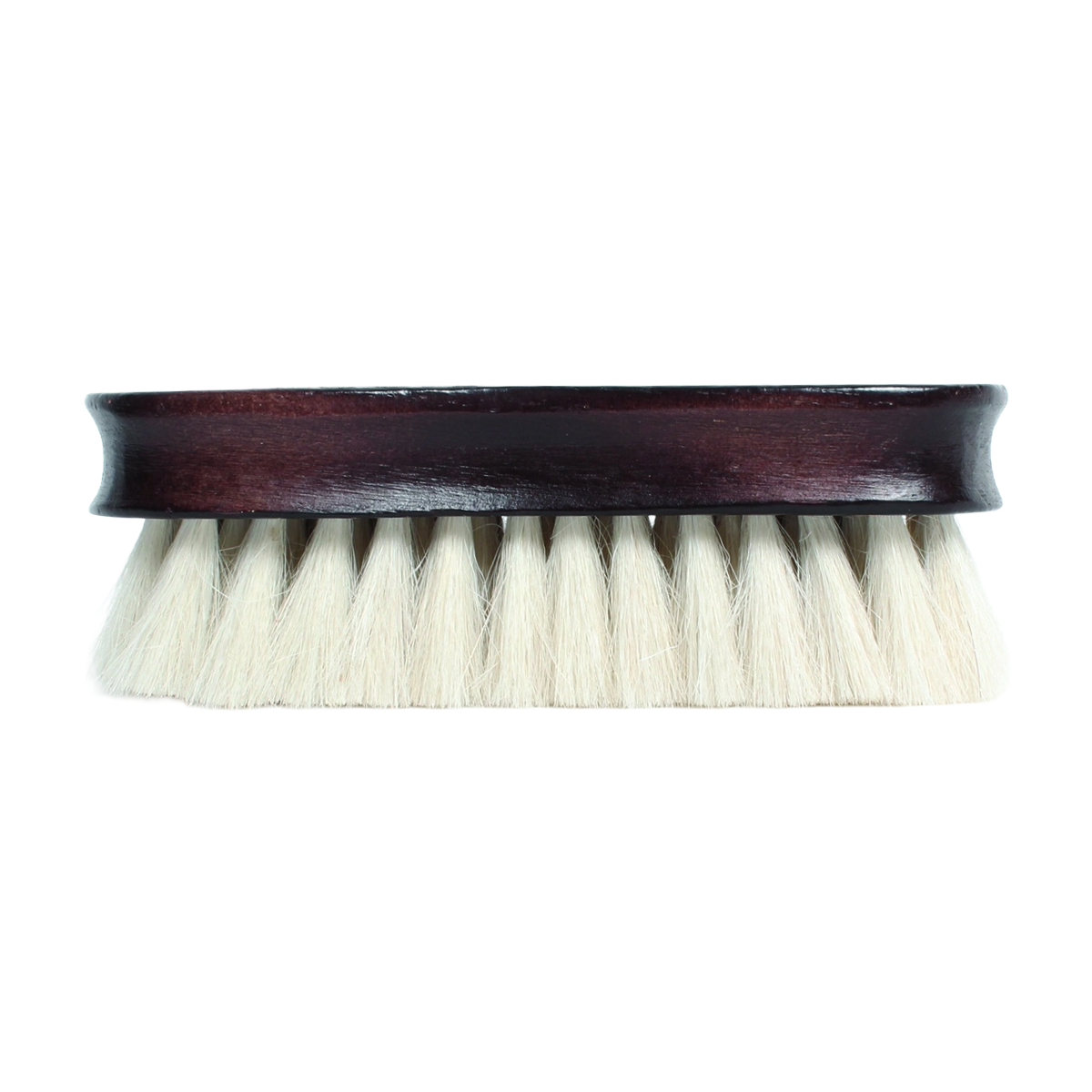 Professional's Choice Small Wooden Goat Hair Tail Tamer Brush-Side View