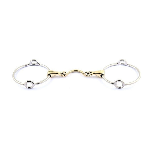 Jump'in Large Ring Gag Bit With High Port