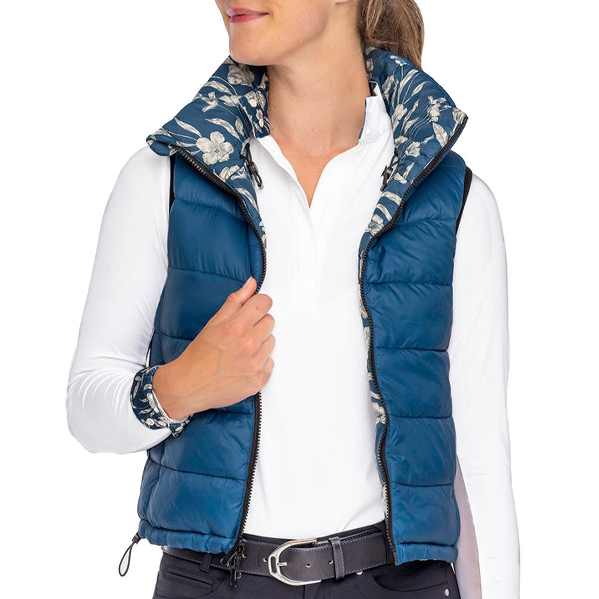 Kastel Reversible Quilted Puffer Vest - SALE