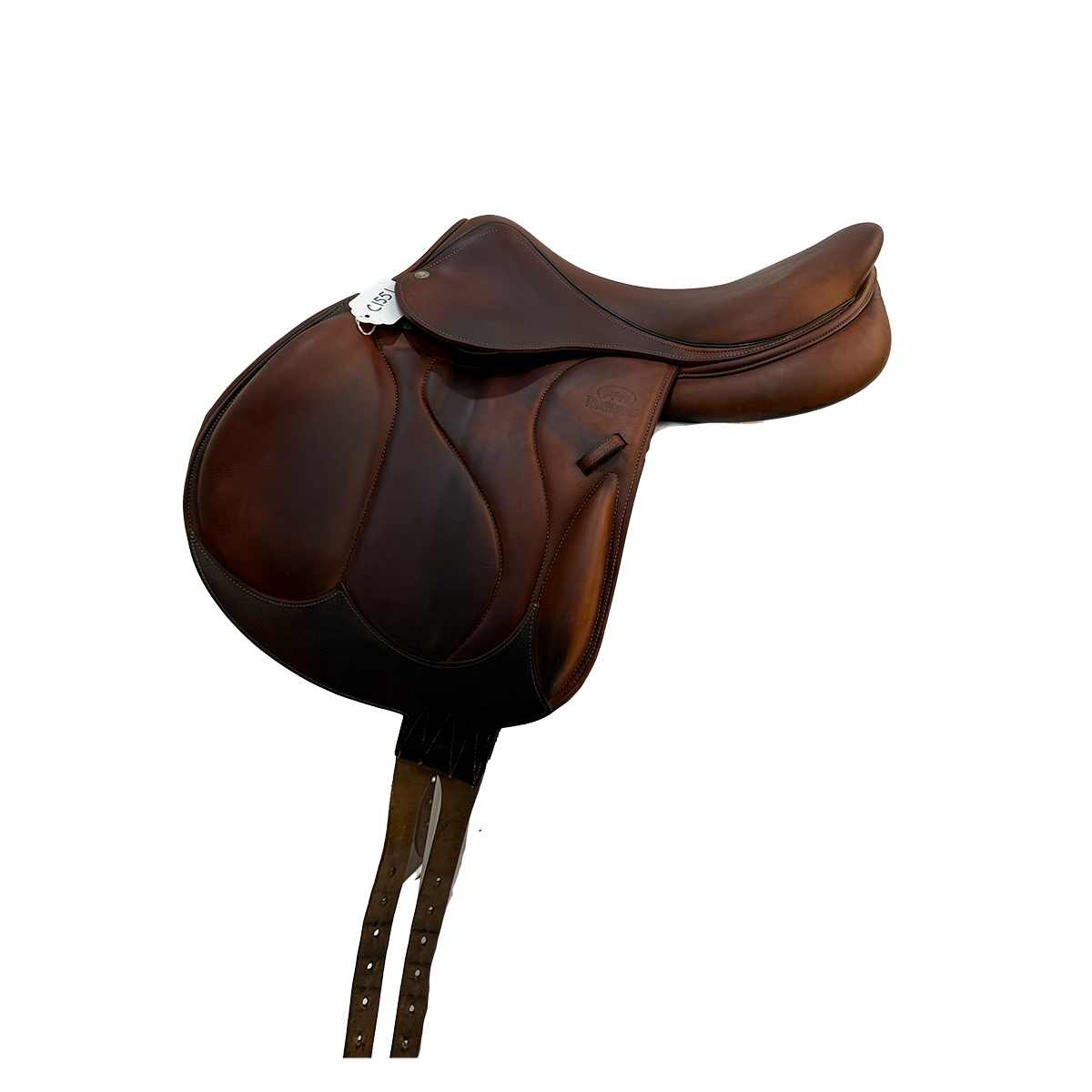 Devoucoux Chiberta 17" Used Monoflap Close Contact Saddle