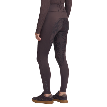 LeMieux Women's Heritage Check Bregging-Cocoa-Model view
