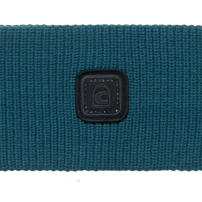 Cavallo Women's Cavaldusty Knitted Headband-Dark Peacock-Logo View