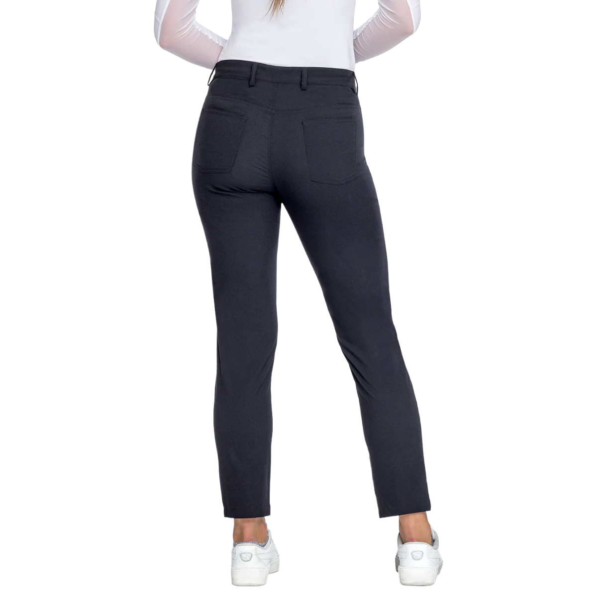 Kastel Women's Black Tailored 7/8" Active Pant