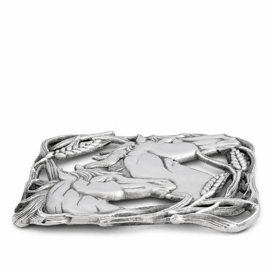 Arthur Court Designs - Horse with Wheat Trivet