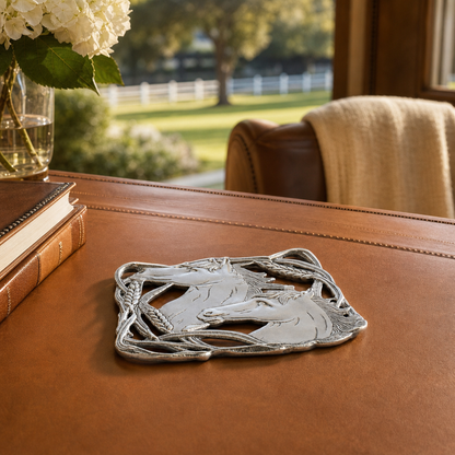 Arthur Court Designs - Horse with Wheat Trivet