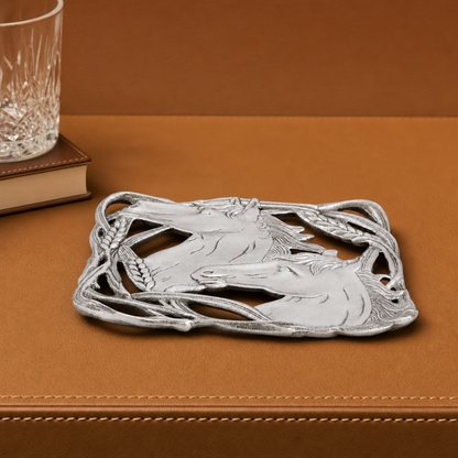Arthur Court Designs - Horse with Wheat Trivet