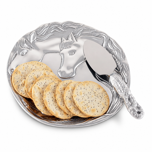 Arthur Court Designs - Horse Plate with Server