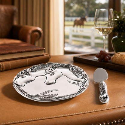 Arthur Court Designs - Horse Plate with Server