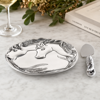 Arthur Court Designs - Horse Plate with Server