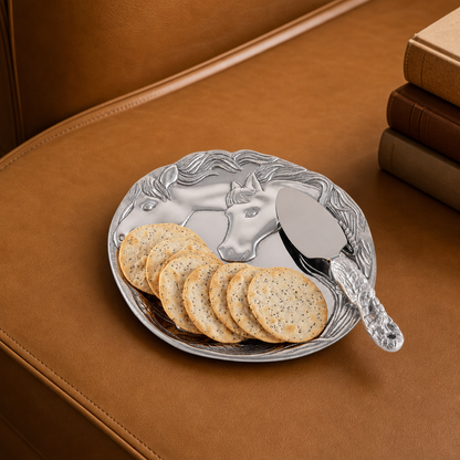 Arthur Court Designs - Horse Plate with Server