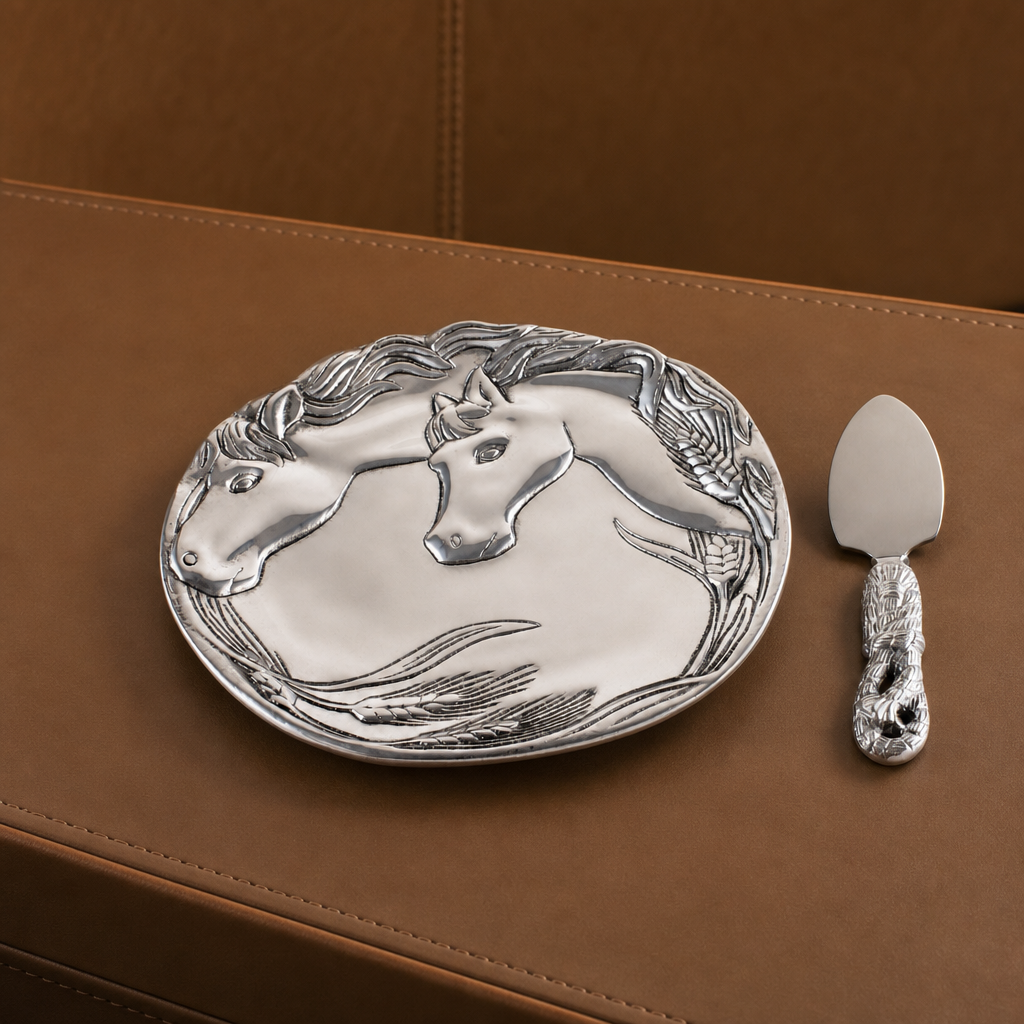 Arthur Court Designs - Horse Plate with Server