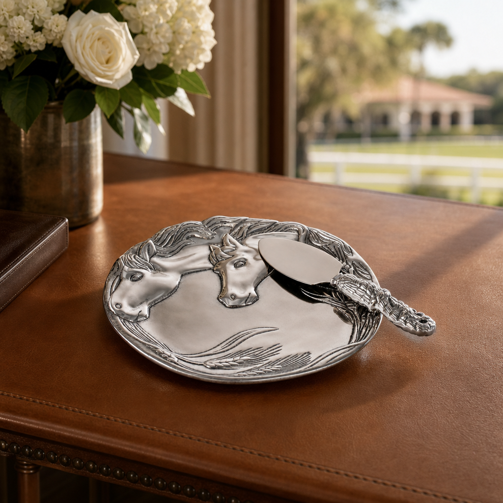 Arthur Court Designs - Horse Plate with Server