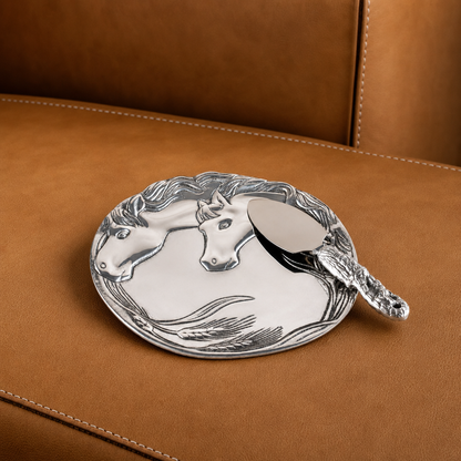 Arthur Court Designs - Horse Plate with Server