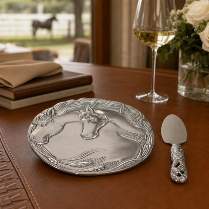 Arthur Court Designs - Horse Plate with Server