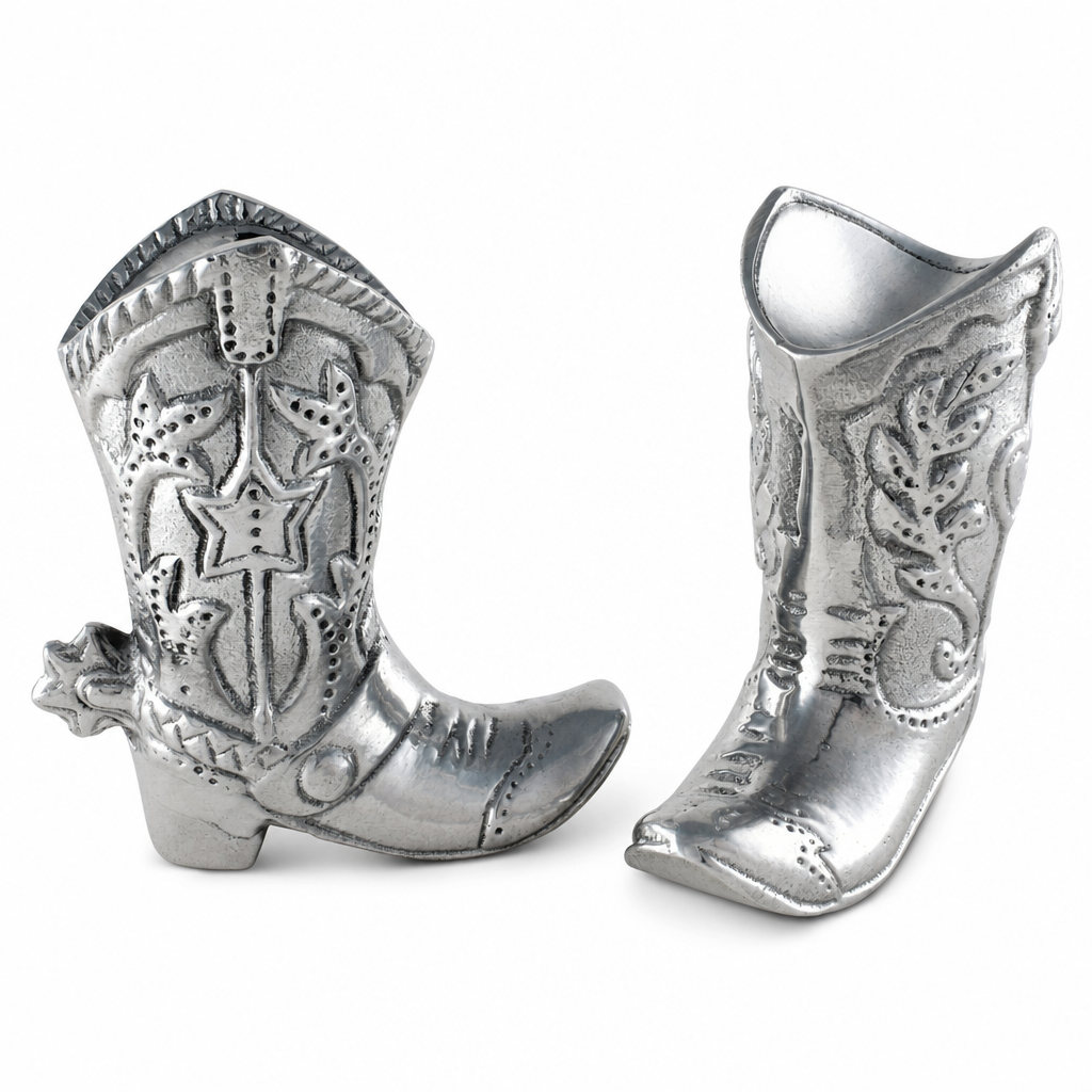 Arthur Court Designs - Cowboy Boot Salt and Pepper Set