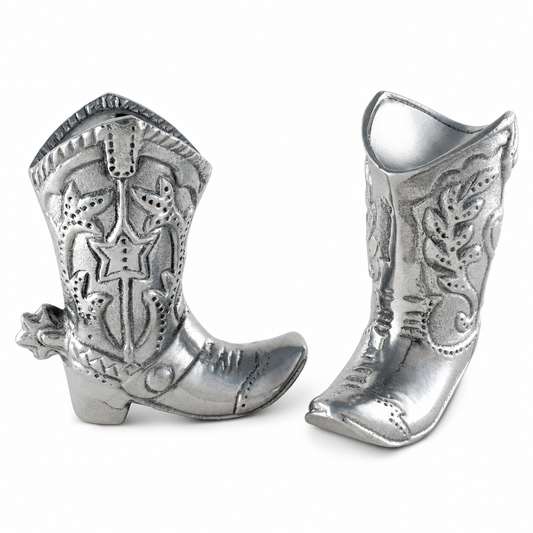Arthur Court Designs - Cowboy Boot Salt and Pepper Set