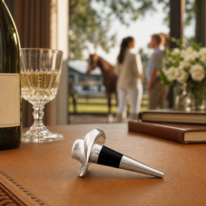 Arthur Court Designs - Cowboy Hat Bottle Stopper
