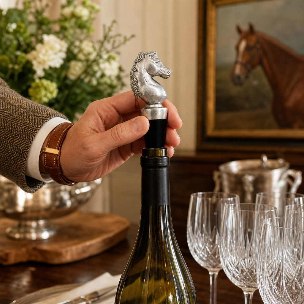 Arthur Court Designs - Horse Bottle Stopper