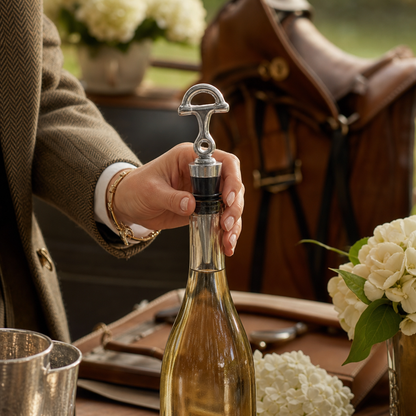 Arthur Court Designs - Equestrian Bottle Stopper