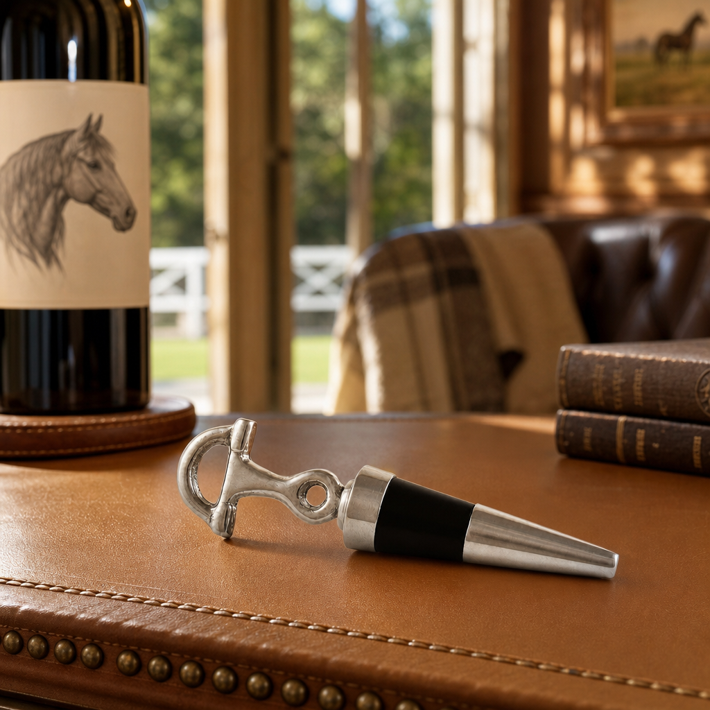 Arthur Court Designs - Equestrian Bottle Stopper