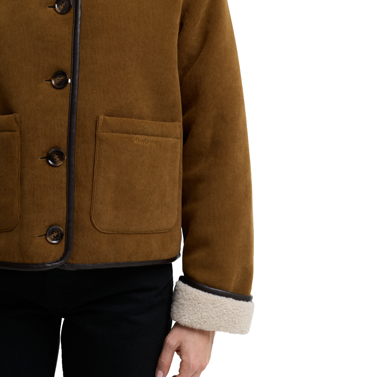 Barbour Women's Penny Fleece Cord Jacket