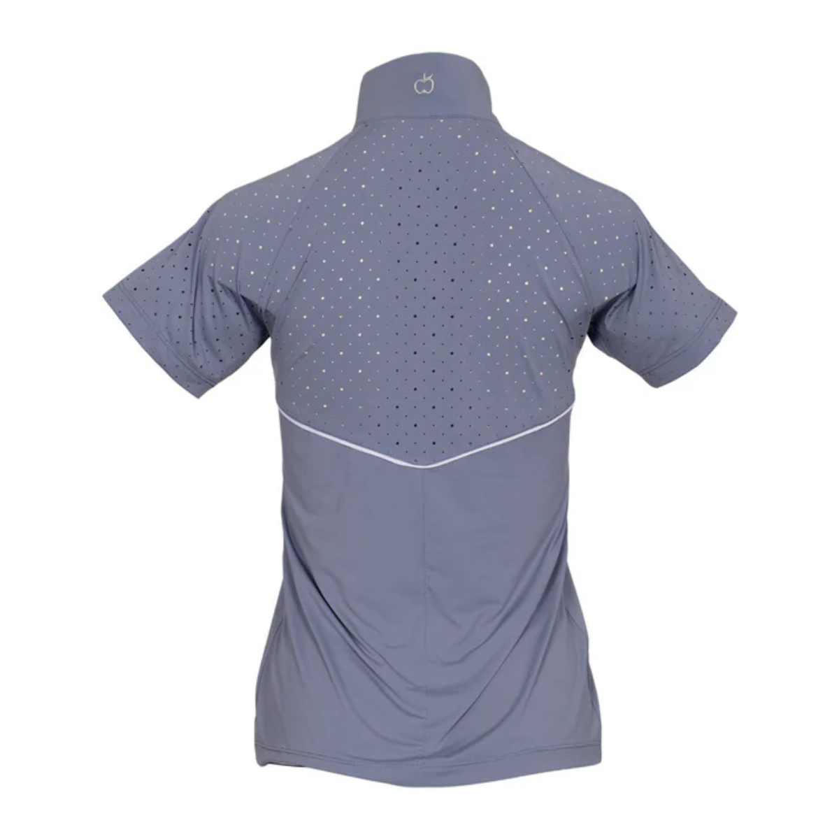 Dapplebay Women's Lady 1/4 Zip Aircut Short Sleeve Riding Top