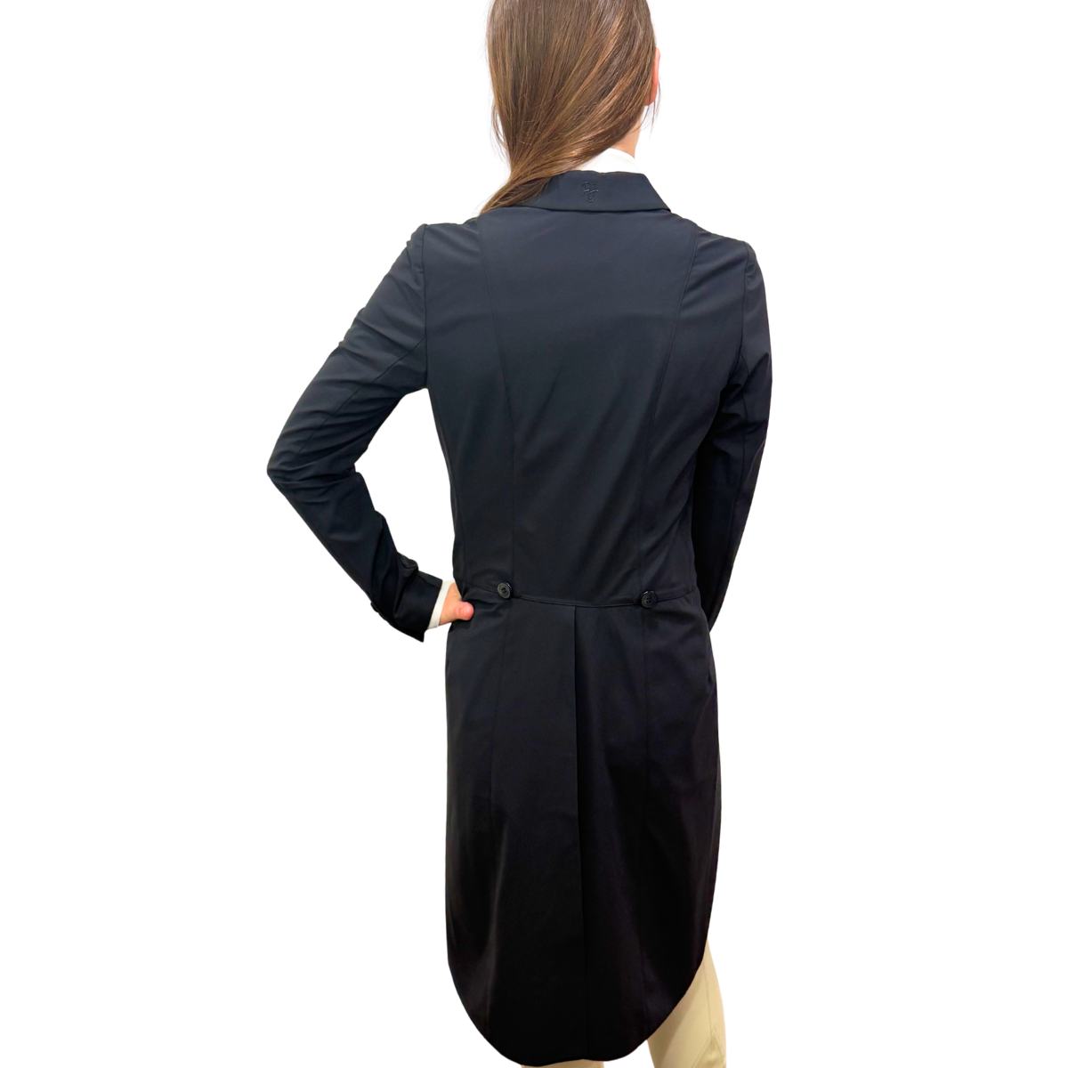 RJ Classics Women's Legacy Lite Shadbelly-Black with Blue Inner Lining-Back View